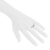 Cartier Trinity medium model ring in white gold, size 51 - Detail D1 thumbnail