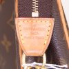 Sac bandoulière Louis Vuitton Eva en toile monogram marron et cuir naturel - Detail D4 thumbnail