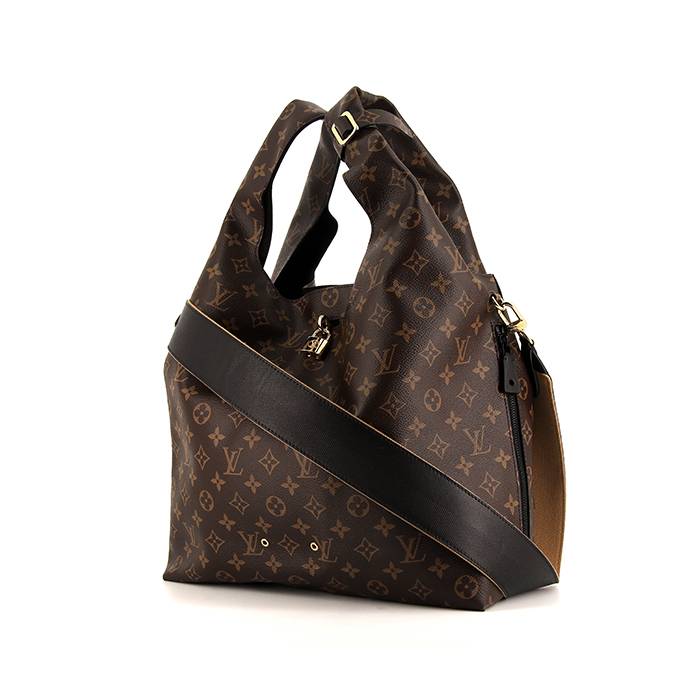 Sac cabas Louis Vuitton Atlantis en toile monogram marron