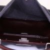 Fendi Peekaboo handbag in grey whool and brown leather - Detail D3 thumbnail