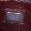 Fendi Peekaboo handbag in grey whool and brown leather - Detail D4 thumbnail