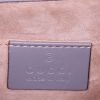 Gucci Sylvie shoulder bag in grey leather - Detail D4 thumbnail
