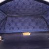 Cartier bag worn on the shoulder or carried in the hand in blue leather - Detail D3 thumbnail