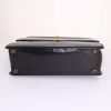 Chanel Vintage shoulder bag in black quilted leather - Detail D5 thumbnail