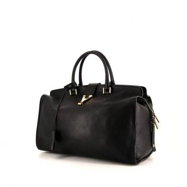 Borsa Yves Saint Laurent Chyc modello grande in pelle nera