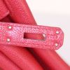 Bolso de mano Hermes Birkin 35 cm en cuero togo rojo Garance - Detail D4 thumbnail