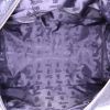 Bolsa de viaje Gucci Suprême GG en cuero Monogram negro - Detail D3 thumbnail