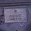 Gucci Suprême GG travel bag in black monogram leather - Detail D4 thumbnail