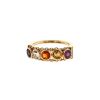 Chaumet Amour ring in yellow gold,  diamonds and colored stones - 00pp thumbnail