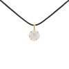 Chanel Camelia pendant in ceramic and yellow gold - 00pp thumbnail