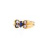 Van Cleef & Arpels ring in yellow gold,  diamonds and sapphire - 00pp thumbnail