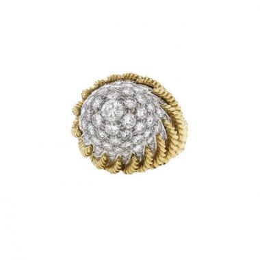 Bague de créateur des années 60 - France