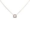 Fred Success Skinny necklace in pink gold and diamonds - 00pp thumbnail