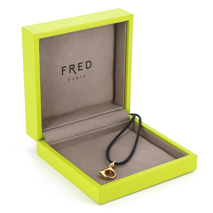 Pendentif Fred en or jaune - Detail D2