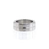 Chopard Ice Cube medium model ring in white gold and diamonds - 360 thumbnail