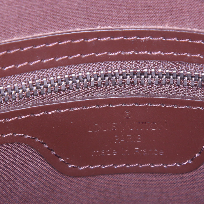 Bolso de mano Louis Vuitton Figari en cuero Epi marrón - Detail D3