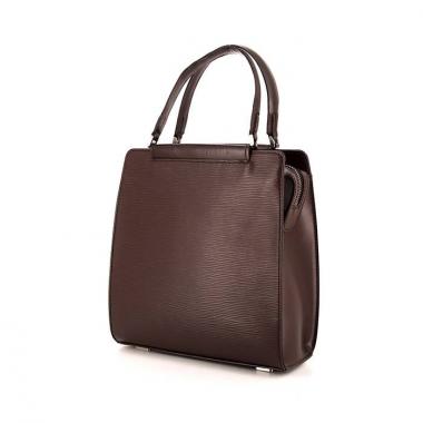Borsa Louis Vuitton Figari in pelle Epi marrone