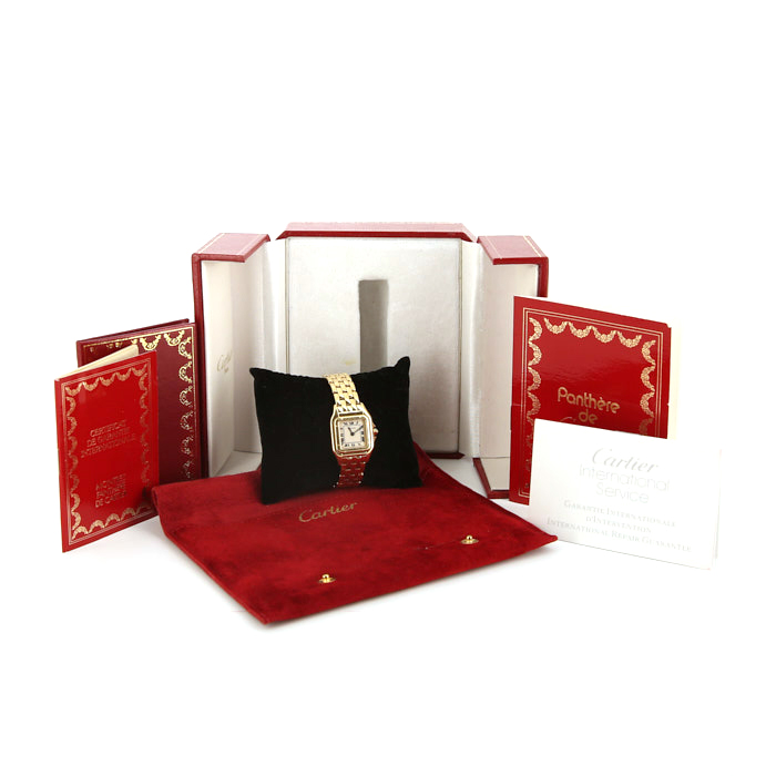 Montre Cartier Panthère en or jaune Vers  1986 - Detail D2