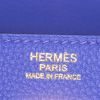 Hermes Kelly 32 cm handbag in blue togo leather - Detail D4 thumbnail