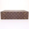 Caja de joyas Louis Vuitton Boite à bijoux en lona Monogram marrón y cuero natural - Detail D5 thumbnail