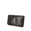 Saint Laurent Wallet on Chain shoulder bag in black leather - 00pp thumbnail
