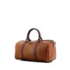 Gucci Speedy handbag in brown monogram leather - 00pp thumbnail
