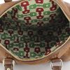 Gucci Speedy handbag in brown monogram leather - Detail D2 thumbnail