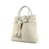 Marc Jacobs shopping bag in white quilted leather - 00pp thumbnail