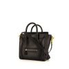 Celine Luggage Nano shoulder bag in black leather - 00pp thumbnail