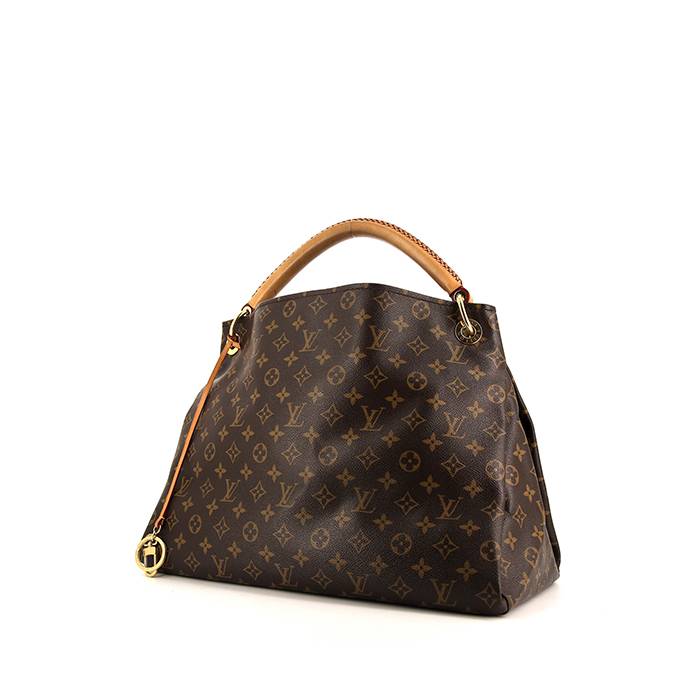 Louis Vuitton - Authenticated Artsy Handbag - Cloth Brown for Women, Good Condition
