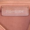 Yves Saint Laurent Muse Two handbag in brown leather and brown canvas - Detail D4 thumbnail