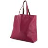 Hermes Double Sens medium model shopping bag in raspberry pink and brown togo leather - 00pp thumbnail