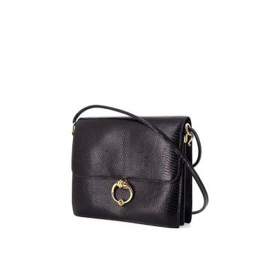 Hermès Sequana handbag in navy blue leather