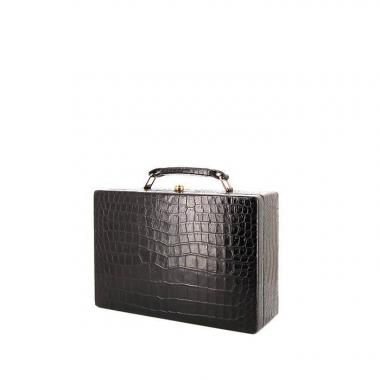 RESERVED - HERMES: Exceptional croco bag 60s rare vintage collector -  Katheley's