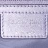 Bolso de mano Dior Panarea en lona cannage plateada y cuero plateado - Detail D3 thumbnail
