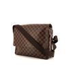 Louis Vuitton Shelton medium model shoulder bag in brown damier canvas - 00pp thumbnail