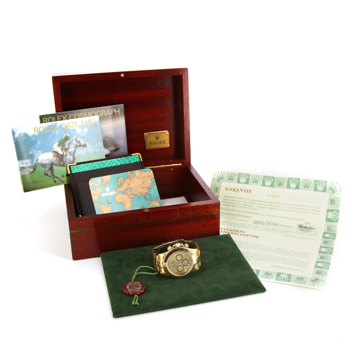 Rolex Daytona watch in yellow gold Ref:  16528 Circa  1998 - Detail D2