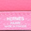 Borsa Hermes Kelly 28 cm in pelle togo Rose Lipstick - Detail D4 thumbnail
