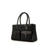 Dior Vintage handbag in black canvas and black leather - 00pp thumbnail