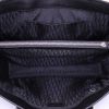 Bolso de mano Dior Vintage en lona negra y cuero negro - Detail D2 thumbnail