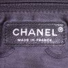 Chanel Cambon shopping bag in beige and black quilted leather - Detail D3 thumbnail