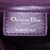 Borsa Dior Dior Soft in pelle viola cannage - Detail D3 thumbnail