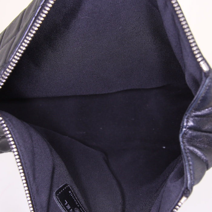 Chanel in pelle trapuntata nera - Detail D2