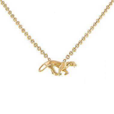 Collar Cartier Panthère en oro amarillo