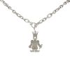 Half-articulated Pomellato Pantin Roi large model necklace in silver - 00pp thumbnail