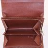 Louis Vuitton wallet in brown monogram canvas and brown leather - Detail D2 thumbnail