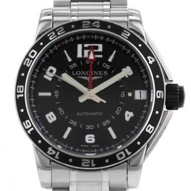 Montre Longines Longines Admiral GMT en acier Vers  2008