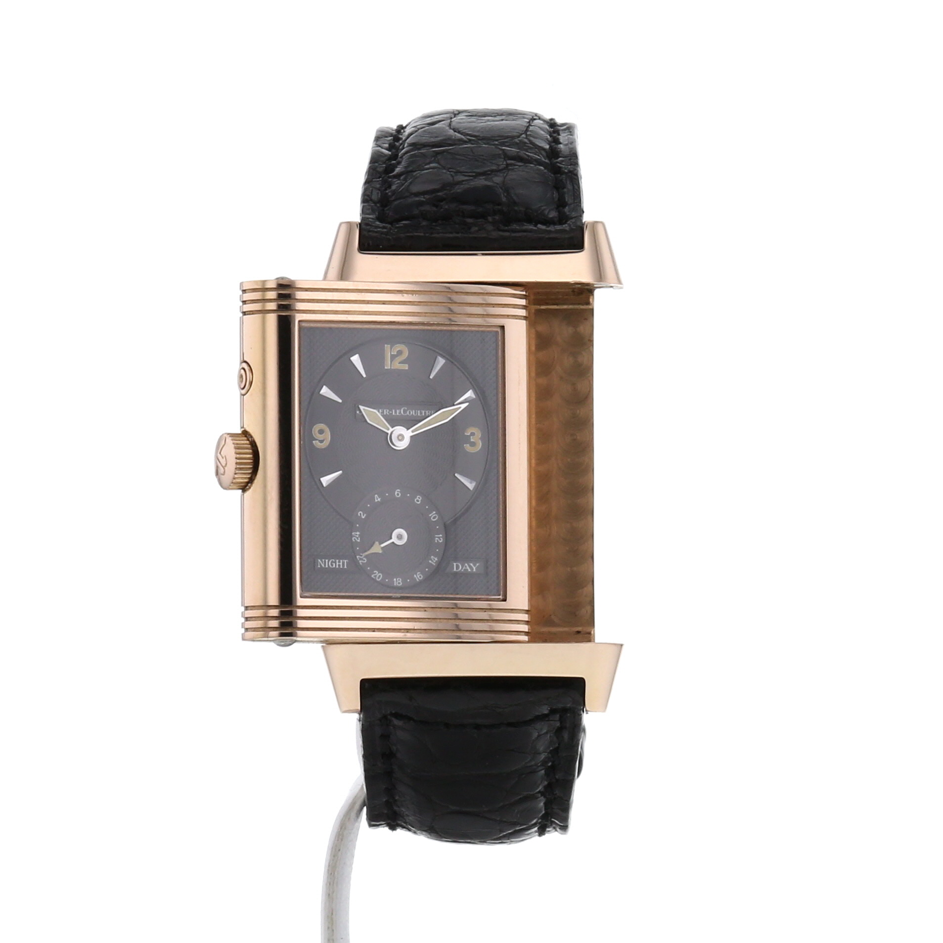 Reloj Jaeger-LeCoultre Reverso-Duoface de oro rosa Ref :  270254 Circa  2000 - Detail D2