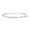 Hermes Confettis bracelet in silver and pink gold - 00pp thumbnail