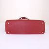 Hermès Cabana shopping bag in red togo leather - Detail D4 thumbnail